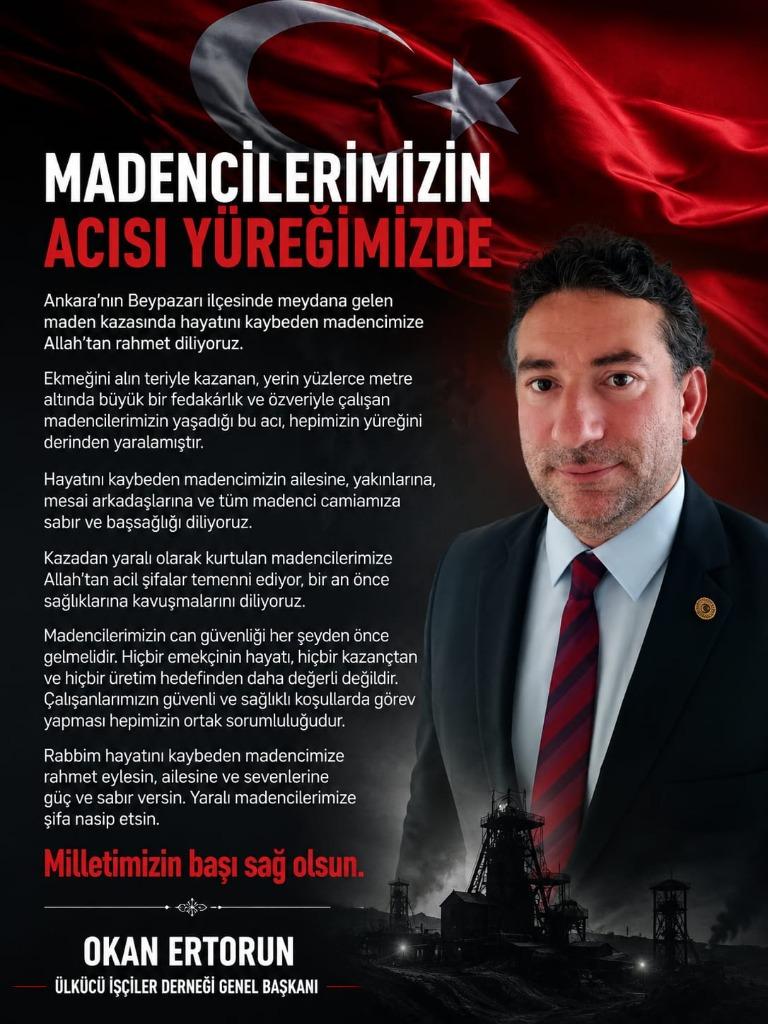 Madencilerimizin Acısı Yüreğimizde